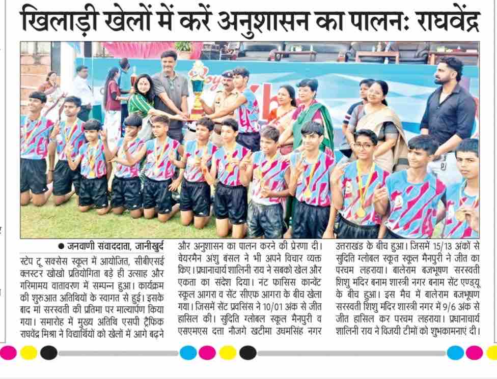 Kho-Kho Cluster Tournament 2025
